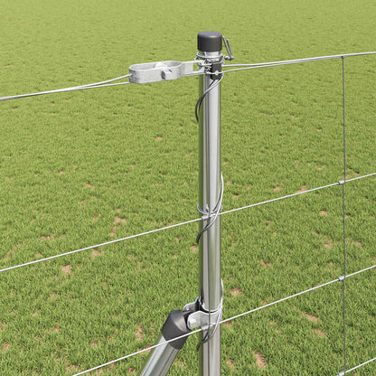 Field Fence Silver 25 x 1.5 m Galvanised steel