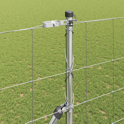 Field Fence Silver 25 x 1.6 m Galvanised steel