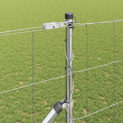 Field Fence Silver 25 x 1.4 m Galvanised steel