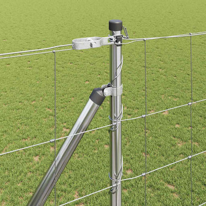 Field Fence Silver 25 x 1.6 m Galvanised steel