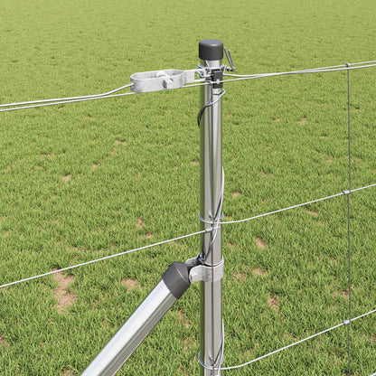Field Fence Silver 50 x 1 m Galvanised steel