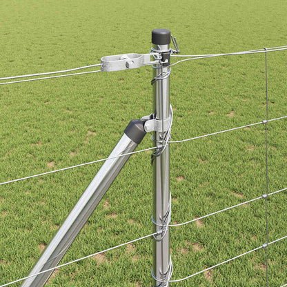 Field Fence Silver 50 x 1.2 m Galvanised steel