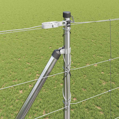 Field Fence Silver 50 x 1.6 m Galvanised steel