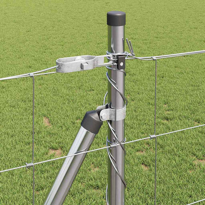 Field Fence Silver 25 x 1 m Galvanised steel