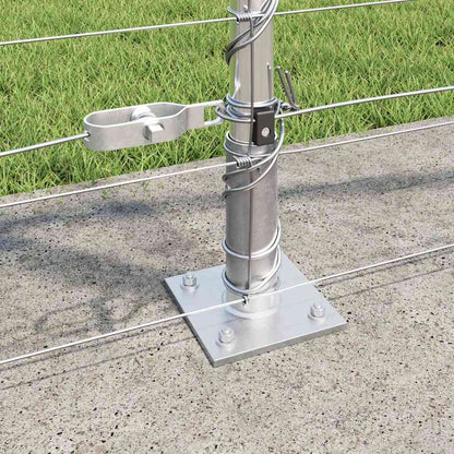 Field Fence Silver 25 x 1.2 m Galvanised steel