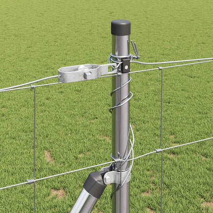 Field Fence Silver 25 x 1.2 m Galvanised steel