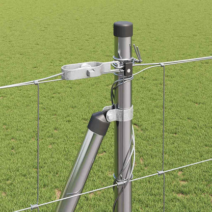 Field Fence Silver 25 x 1.5 m Galvanised steel