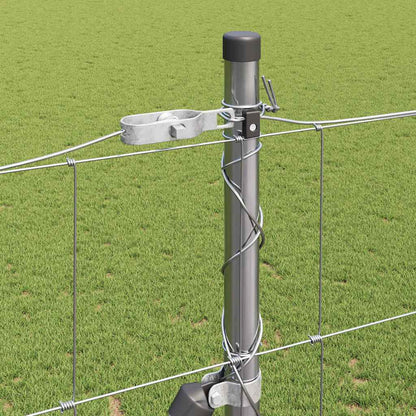 Field Fence Silver 25 x 1.6 m Galvanised steel