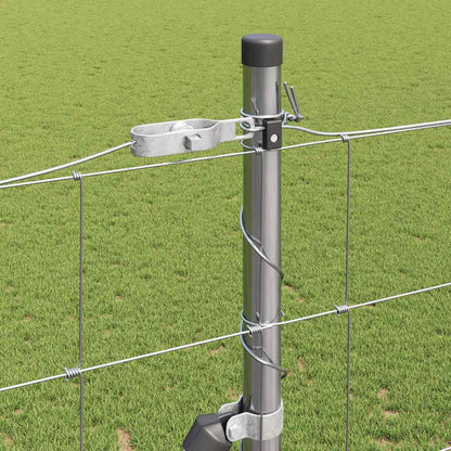 Field Fence Silver 25 x 1.6 m Galvanised steel