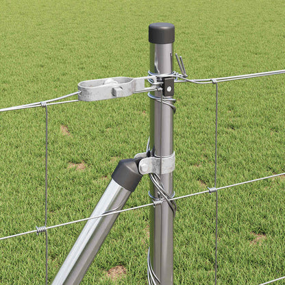 Field Fence Silver 50 x 0.8 m Galvanised steel
