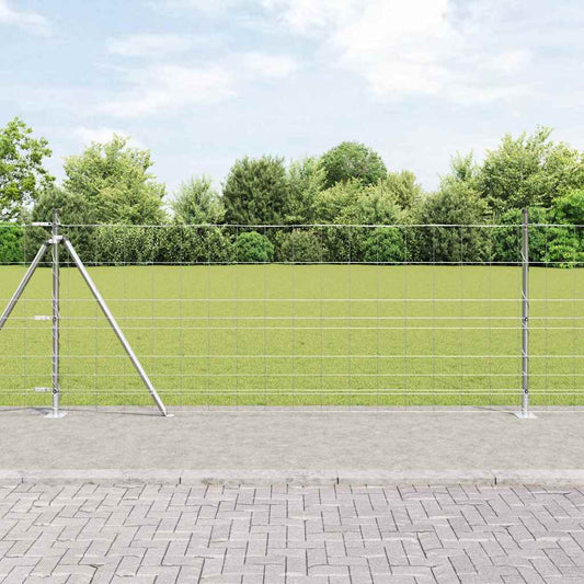 Field Fence Silver 50 x 1 m Galvanised steel