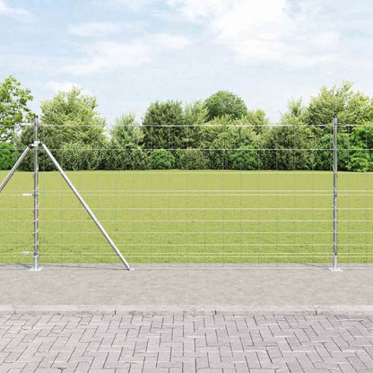 Field Fence Silver 50 x 1.2 m Galvanised steel