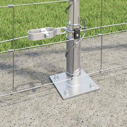 Field Fence Silver 50 x 1.4 m Galvanised steel