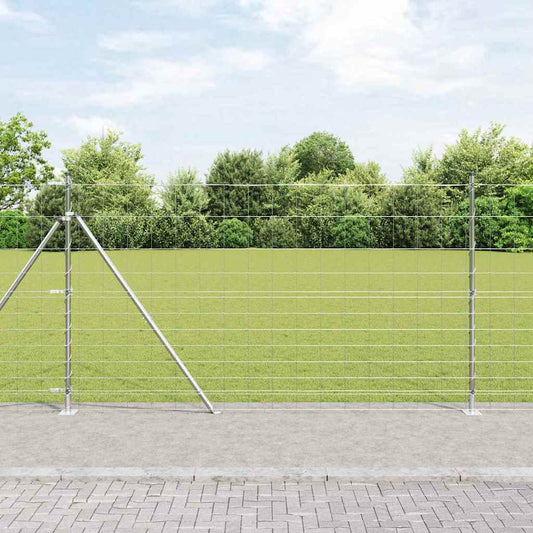 Field Fence Silver 50 x 1.4 m Galvanised steel