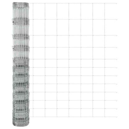 Field Fence Silver 50 x 1.4 m Galvanised steel