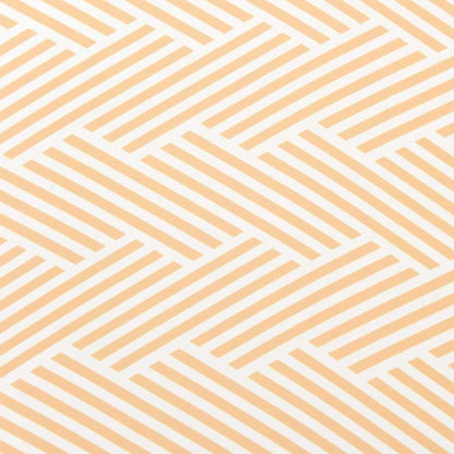 Parasol Yellow and White Ø 160 x 195 cm Steel