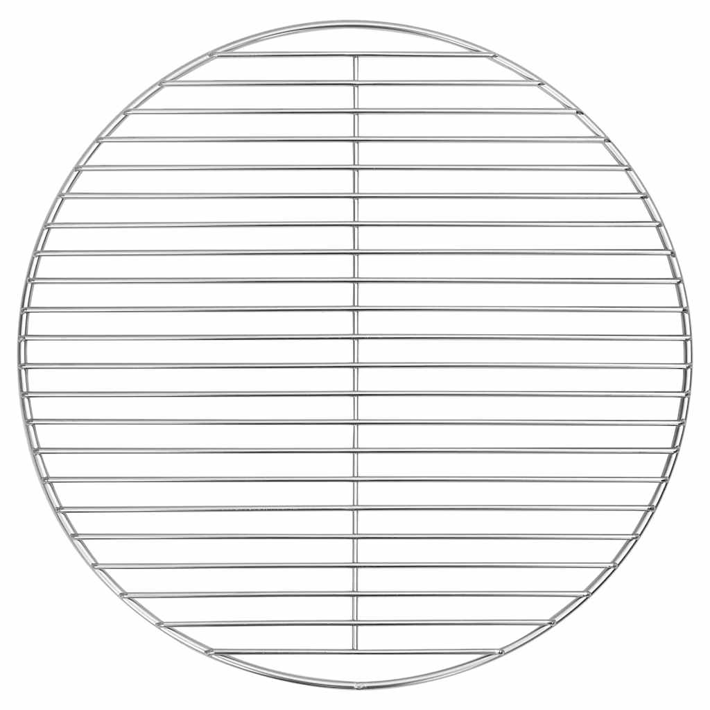 BBQ Grill Grate Silver 43 x 43 cm Stainless Steel