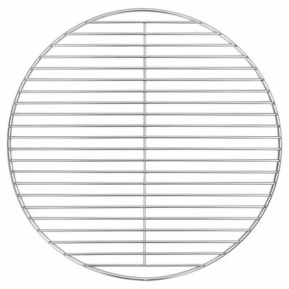 BBQ Grill Grate Silver 43 x 43 cm Stainless Steel
