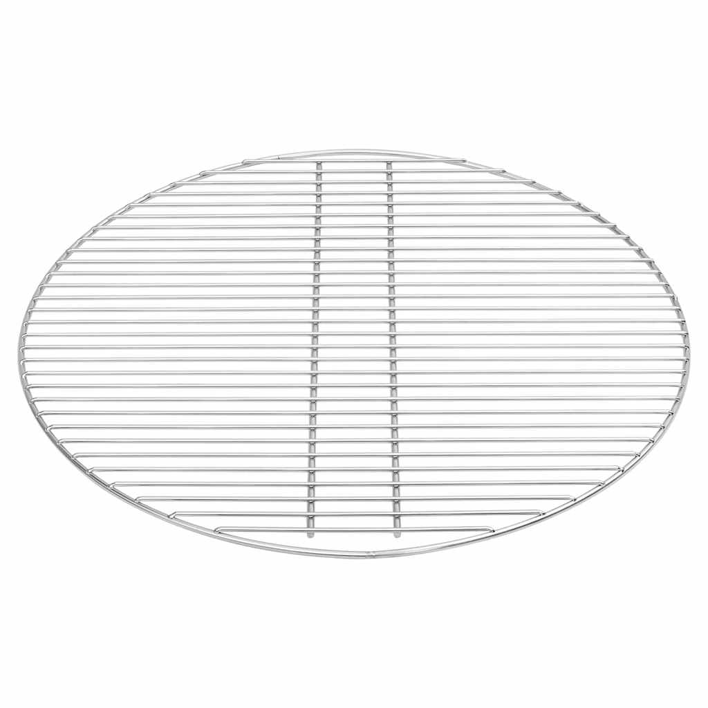 BBQ Grill Grate Silver 57 x 57 cm Stainless Steel