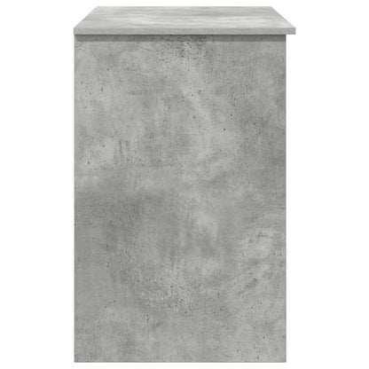 Desk with Drawer Concrete Grey 90 x 49 x 75 cm Engineered Wood