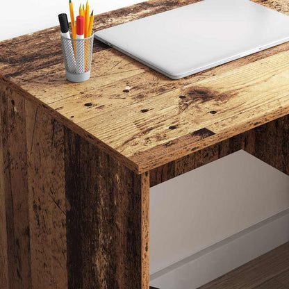 Desk with Drawer Old Wood 90 x 49 x 75 cm Engineered Wood