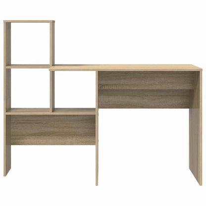 Desk Sonoma Oak 131.5 x 50 x 106.5 cm Engineered Wood