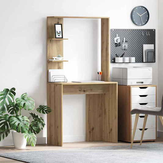 Desk Artisan oak 78.5 x 37 x 154.5 cm Engineered wood