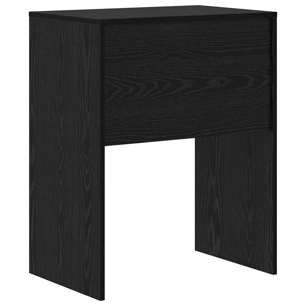 Desk Black oak 60 x 40 x 76 cm Engineered wood