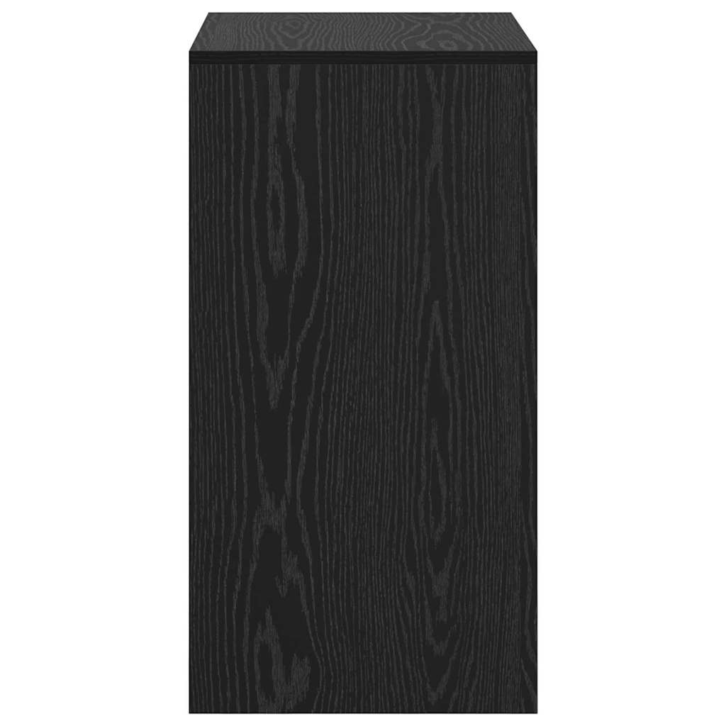 Desk Black oak 60 x 40 x 76 cm Engineered wood
