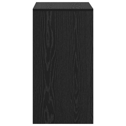 Desk Black oak 60 x 40 x 76 cm Engineered wood