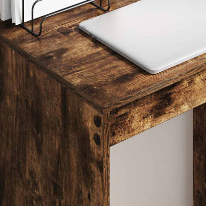 Desk Smoked Oak 60 x 40 x 76 cm