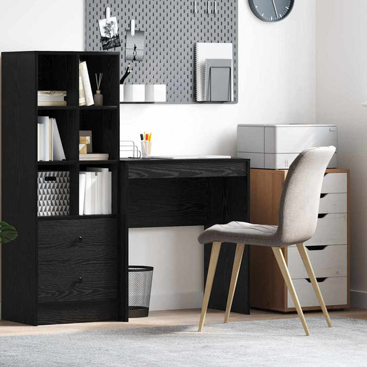 Desk Black oak 70 x 40 x 76 cm Engineered wood
