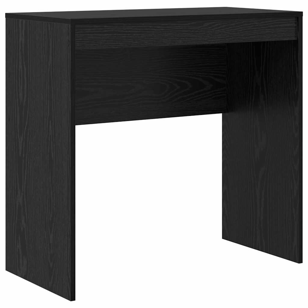 Desk Black oak 80 x 40 x 76 cm Engineered wood