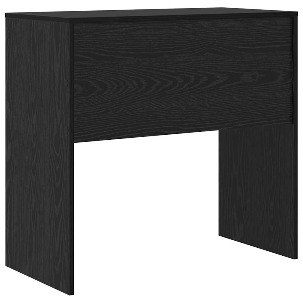 Desk Black oak 80 x 40 x 76 cm Engineered wood