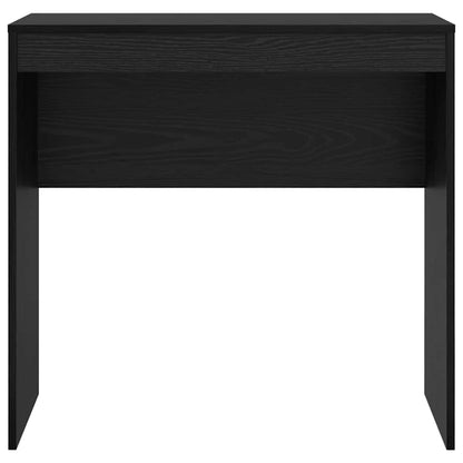 Desk Black oak 80 x 40 x 76 cm Engineered wood