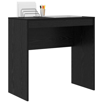 Desk Black oak 80 x 40 x 76 cm Engineered wood