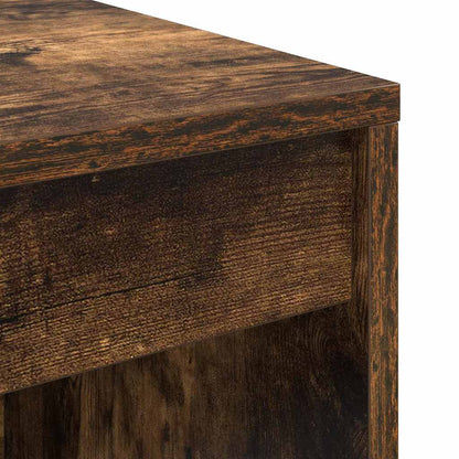 Desk Smoked Oak 80 x 40 x 76 cm