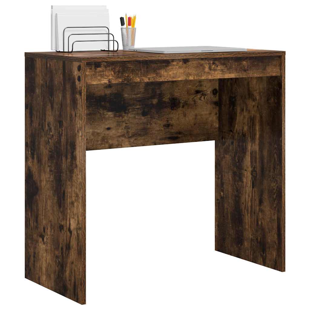 Desk Smoked Oak 80 x 40 x 76 cm