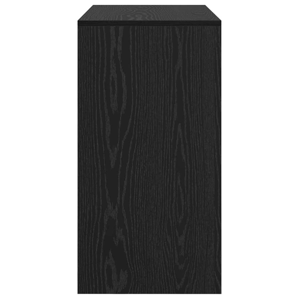 Desk Black oak 90 x 40 x 76 cm Engineered wood