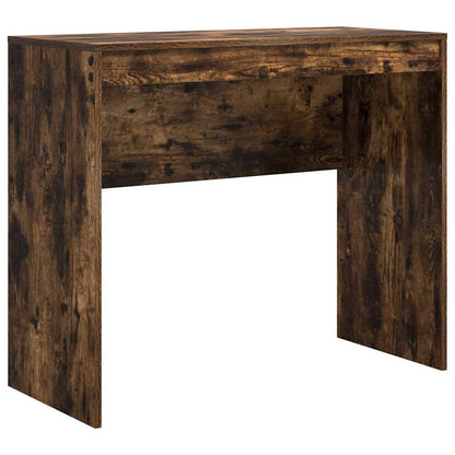 Desk Smoked Oak 90 x 40 x 76 cm