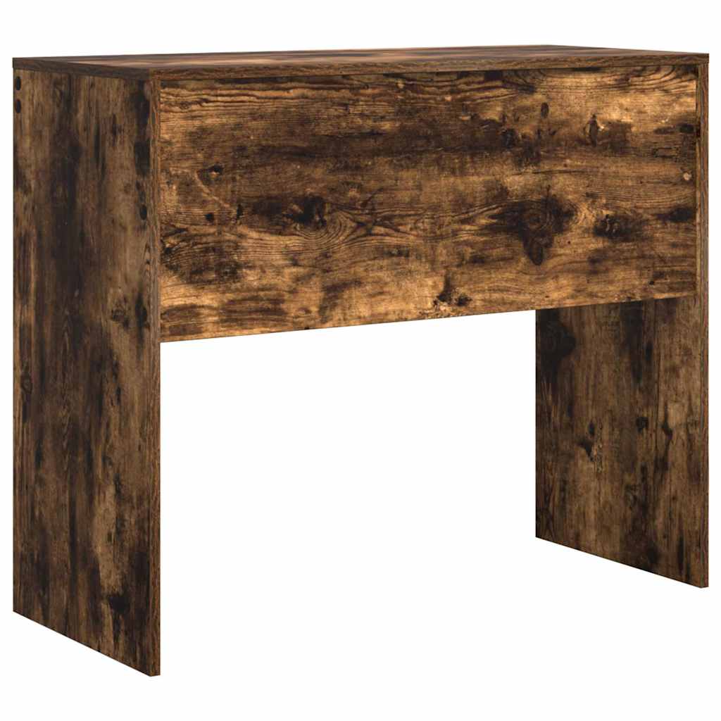 Desk Smoked Oak 90 x 40 x 76 cm