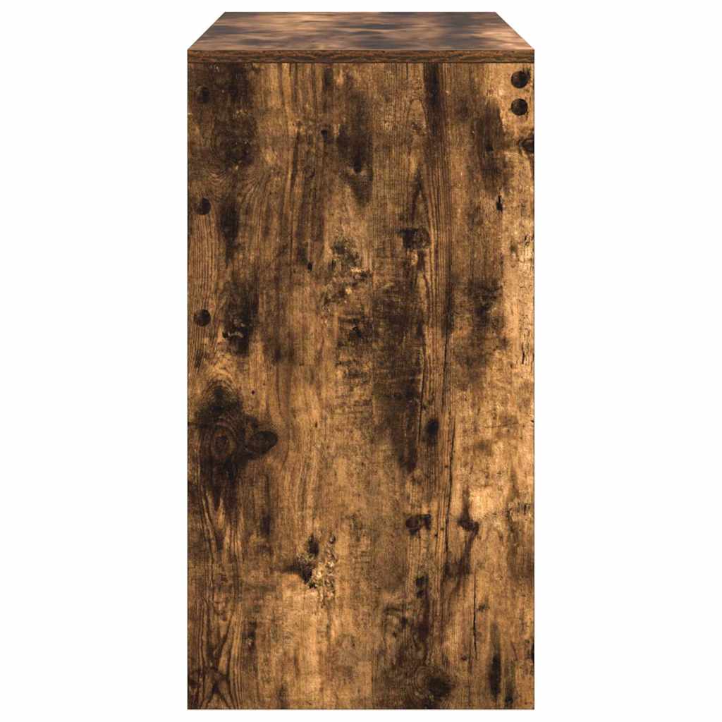 Desk Smoked Oak 90 x 40 x 76 cm