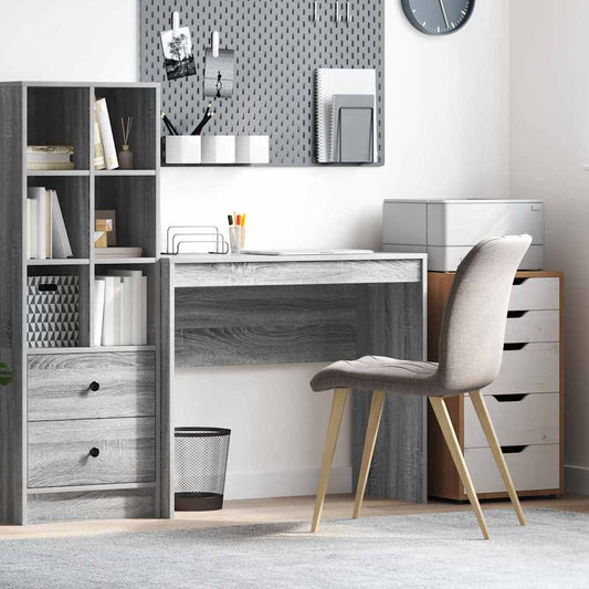Desk Grey Sonoma 90 x 40 x 76 cm