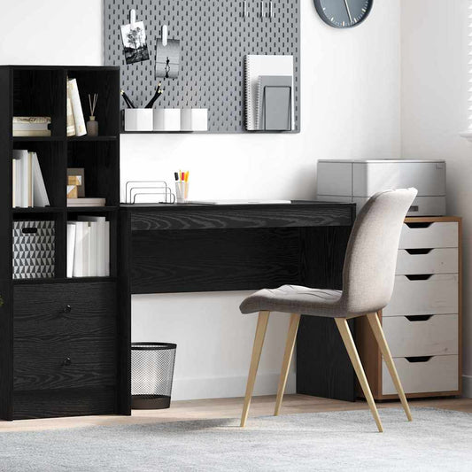 Desk Black oak 100 x 40 x 76 cm Engineered wood