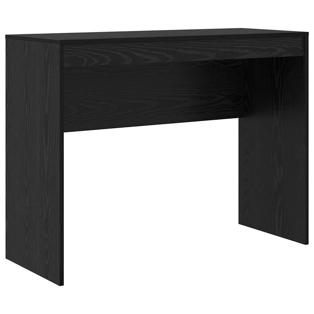Desk Black oak 100 x 40 x 76 cm Engineered wood