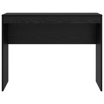 Desk Black oak 100 x 40 x 76 cm Engineered wood