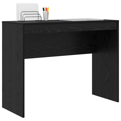 Desk Black oak 100 x 40 x 76 cm Engineered wood