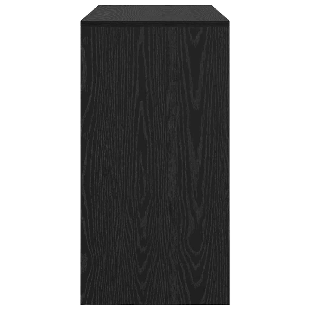 Desk Black oak 100 x 40 x 76 cm Engineered wood