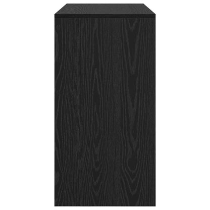 Desk Black oak 100 x 40 x 76 cm Engineered wood