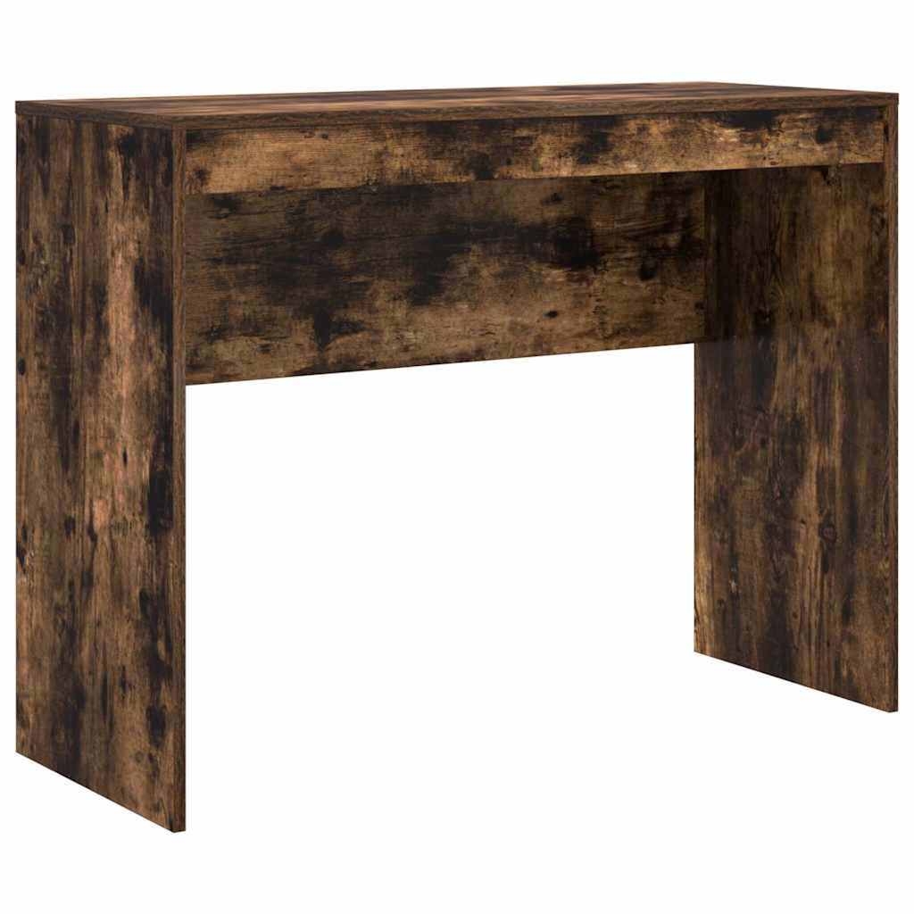 Desk Smoked Oak 100 x 40 x 76 cm
